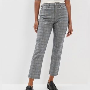 American Eagle Plaid Work Pants